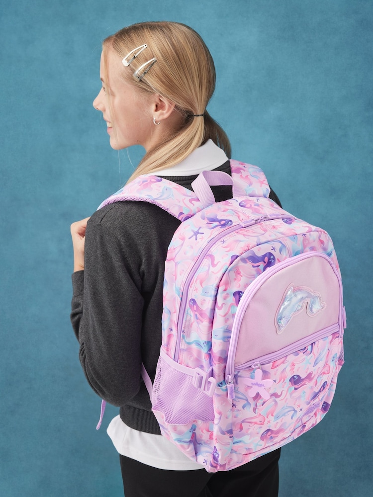 Smiggle Purple Aspire Classic Attach Backpack - Image 2 of 6 Smiggle Purple Aspire Classic Attach Backpack - Image 2 of 6