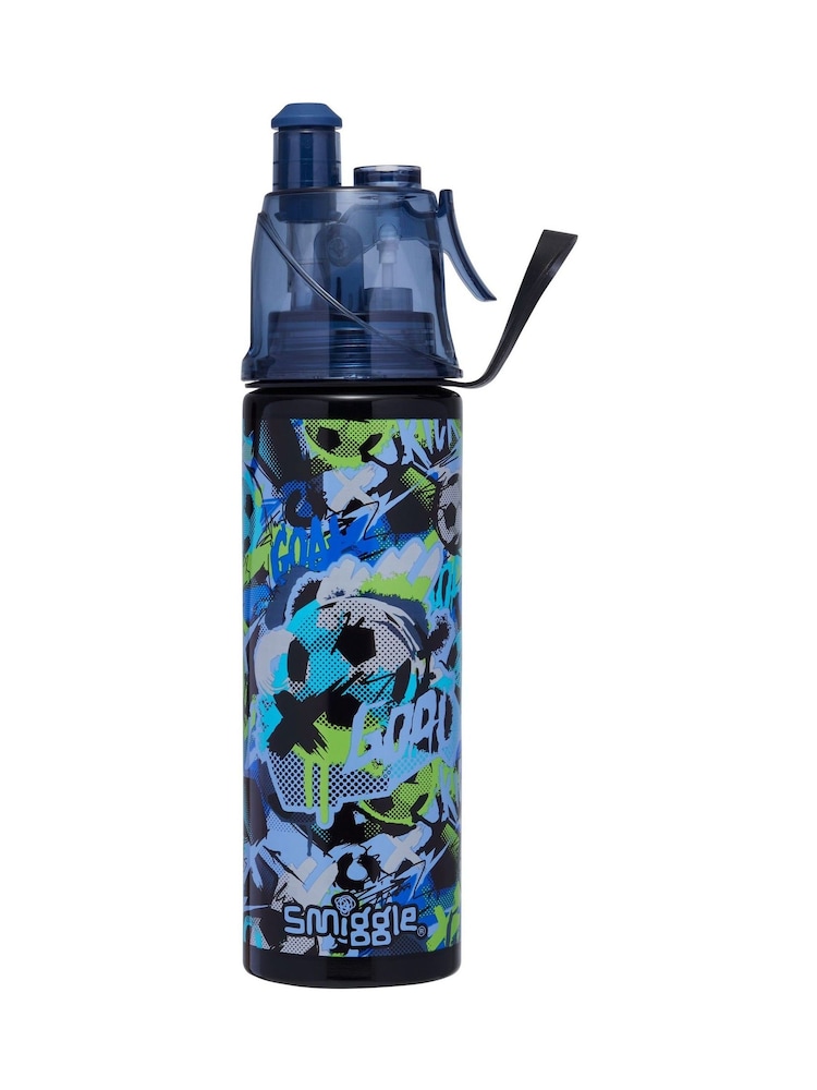 Smiggle Blue Aspire insulated Stainless Steel Spritz Drink Bottle 500Ml - Image 1 of 3