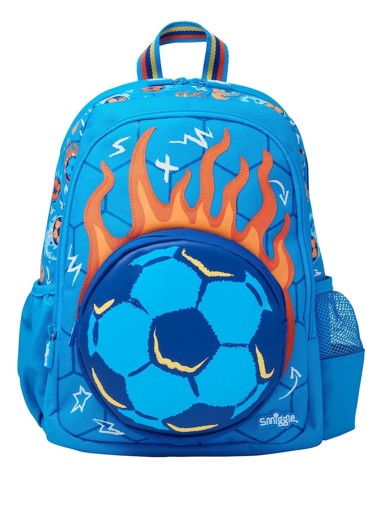 Smiggle Blue Weekend Junior Character Backpack - Image 2 of 3 Smiggle Blue Weekend Junior Character Backpack - Image 2 of 3
