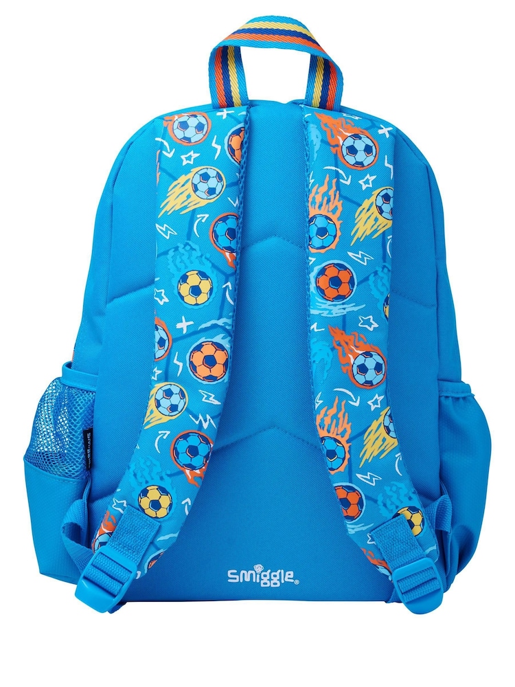 Smiggle Blue Weekend Junior Character Backpack - Image 3 of 3 Smiggle Blue Weekend Junior Character Backpack - Image 3 of 3