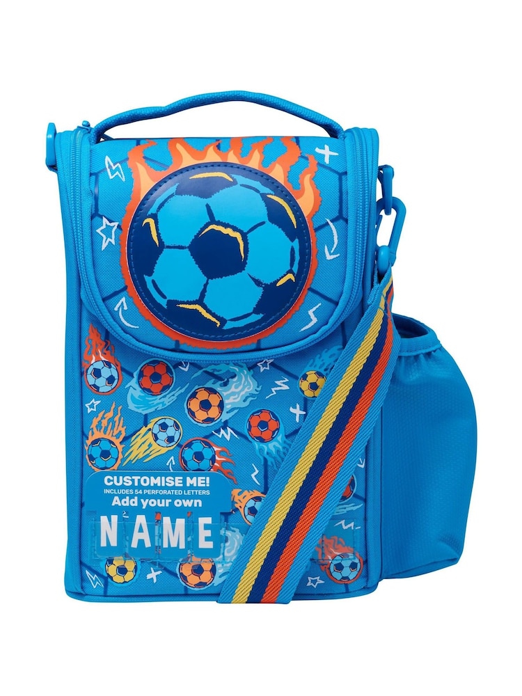 Asul - Smiggle Weekend Junior ID Lunchbox With Strap - Larawan 2 ng 2