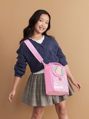 Smiggle Pink Weekend Junior ID Lunchbox With Strap - Image 1 of 3