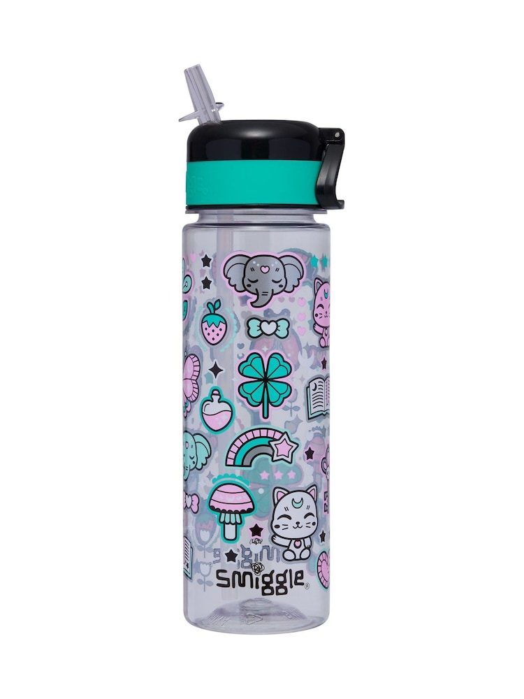 Black Qarışıq - Smiggle Aspire Plastik İçki Şüşəsi 650Ml - 3şəkildən 1 şəkil