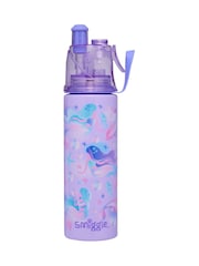 Smiggle Purple Aspire insulated Stainless Steel Spritz Drink Bottle 500Ml - Image 1 of 2