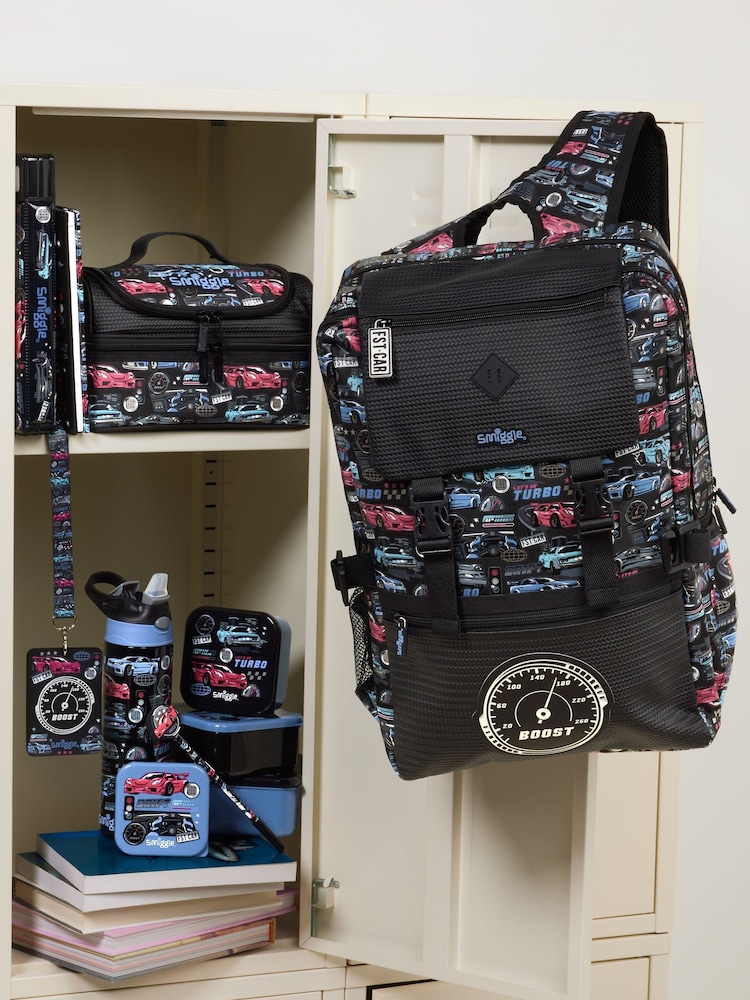 黑色 - Smiggle Aspire Double Decker Lunch Box - 4的图像2｝
