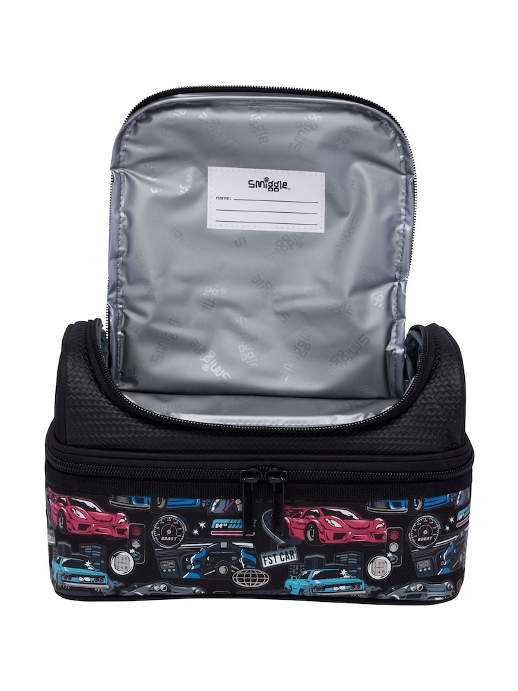 黑色 - Smiggle Aspire Double Decker Lunch Box - 4的图像4｝