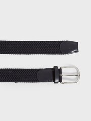 Reiss Navy Elmont Woven Belt - Image 5 of 6