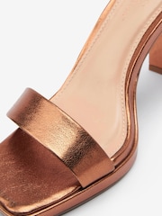 Bronze Brown Forever Comfort® Platform Sandals - Image 8 of 8