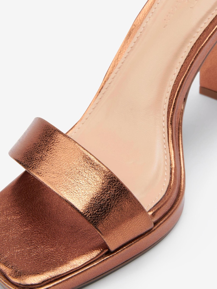 Bronze Brown Forever Comfort® Platform Sandals - Image 8 of 8