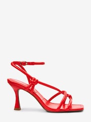 Red Forever Comfort® Asymmetric Tube Sandals - Image 5 of 9