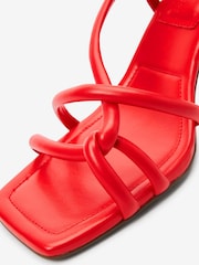 Red Forever Comfort® Asymmetric Tube Sandals - Image 9 of 9