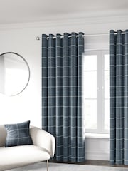 Helena Springfield Blue Harper Curtains - Image 2 of 4