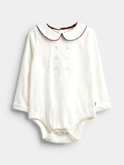 JoJo Maman Bébé 2-Piece Classic Body & Tartan Short Set - صورة 2 من 7
