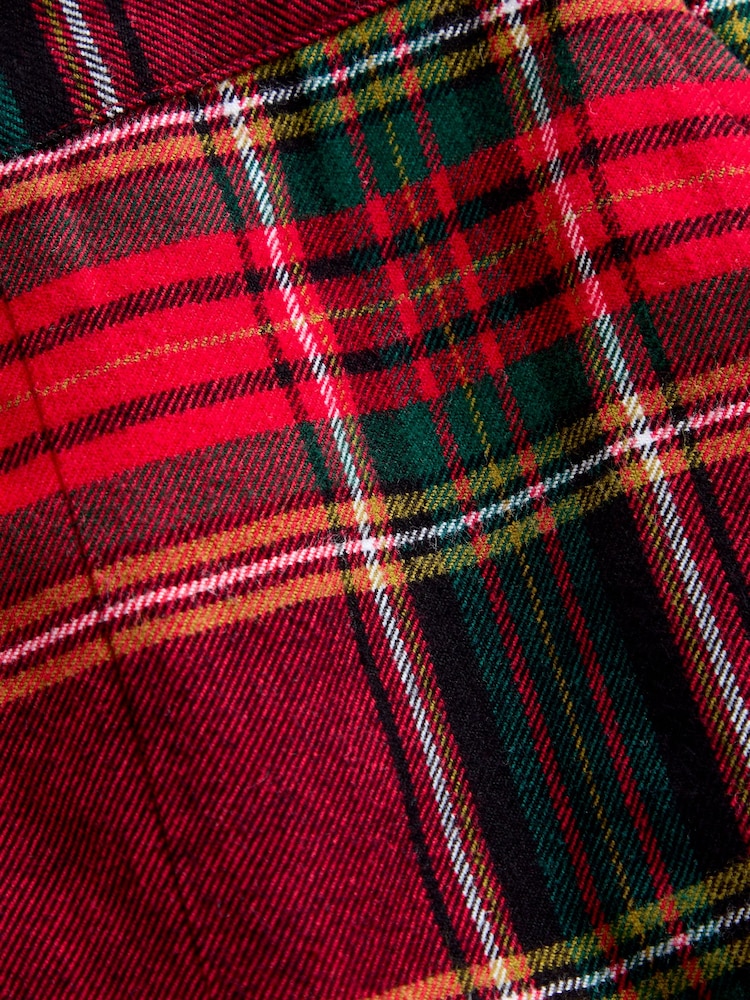 JoJo Maman Bébé 2-Piece Classic Body & Tartan Short Set - صورة 7 من 7