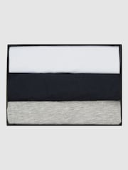 Reiss Black Bless Junior 100% Cotton T-Shirts 3 Pack - Image 2 of 6