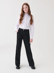 Black Senior School Flare Trousers (9-17yrs) - Image 2 of 8