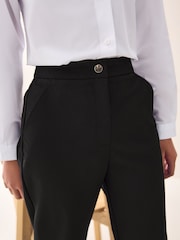 Black Senior School Flare Trousers (9-17yrs) - Image 4 of 8
