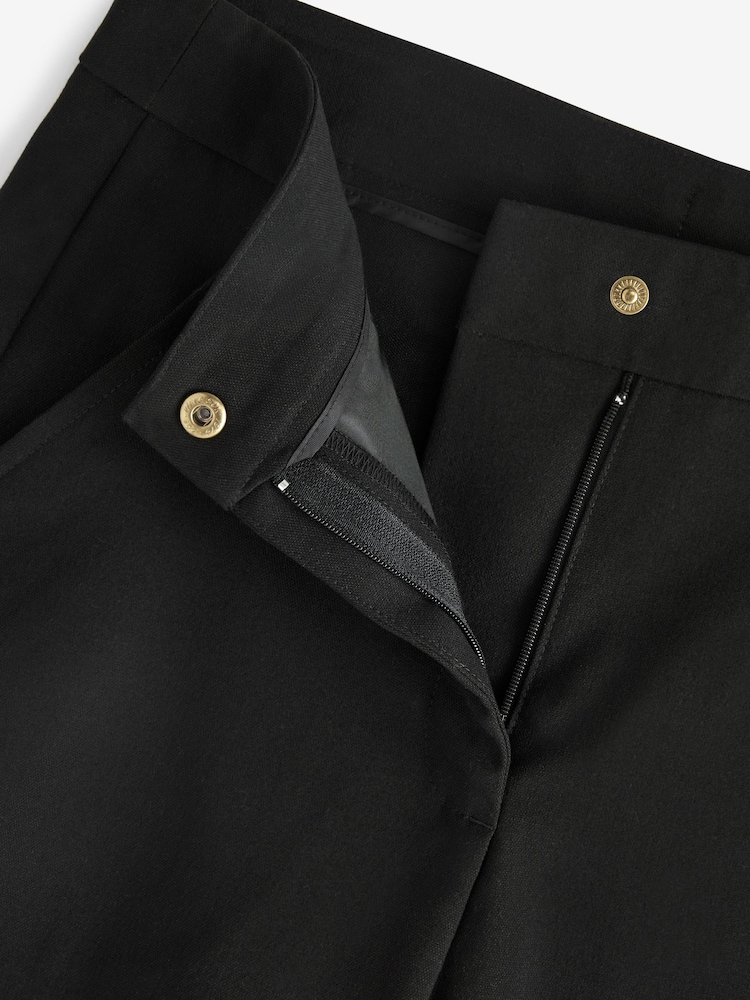 Black Senior School Flare Trousers (9-17yrs) - Image 8 of 8