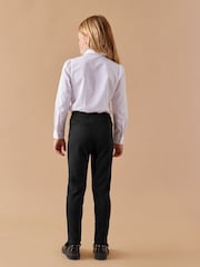 Black Jersey Stretch Pull-On Skinny School Trousers (3-17yrs) - Image 2 of 5