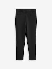 Black Jersey Stretch Pull-On Skinny School Trousers (3-17yrs) - Image 3 of 5