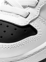 Nike White/Red Toddler Court Borough Mid Trainers - Image 8 of 8