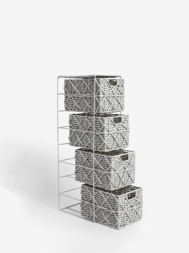 Grey Woven Storage Drawers - Image 6 of 6