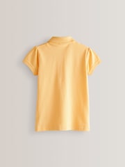 Jaune - 100% Coton Manches courtes Polos 2 Lot (3-16ans) - Image 7 de 8