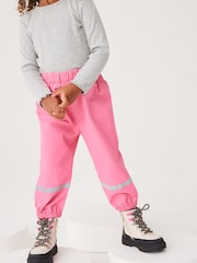 Pink Waterproof Trousers (3mths-7yrs) - Image 1 of 4