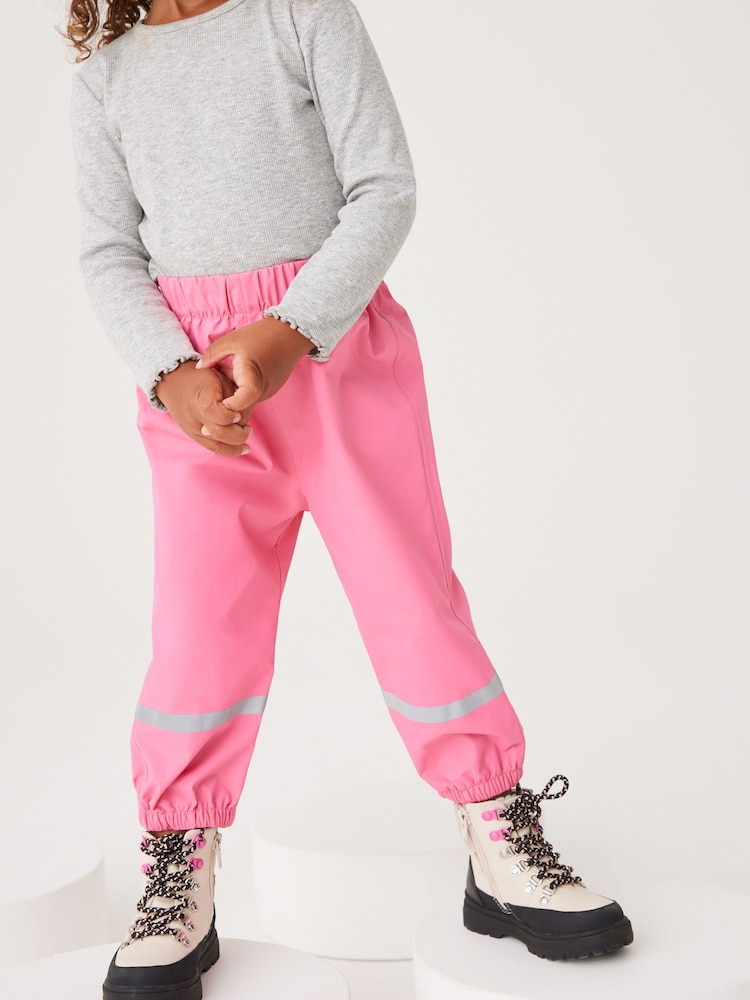 Pink Waterproof Trousers (3mths-7yrs) - Image 1 of 4