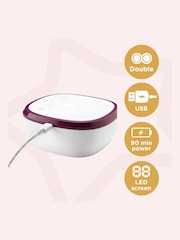 Tommee Tippee White Made For Me Double Electric Breast Pump - Image 2 of 6