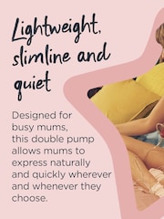Tommee Tippee White Made For Me Double Electric Breast Pump - Image 3 of 6
