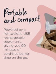 Tommee Tippee White Made For Me Double Electric Breast Pump - Image 5 of 6