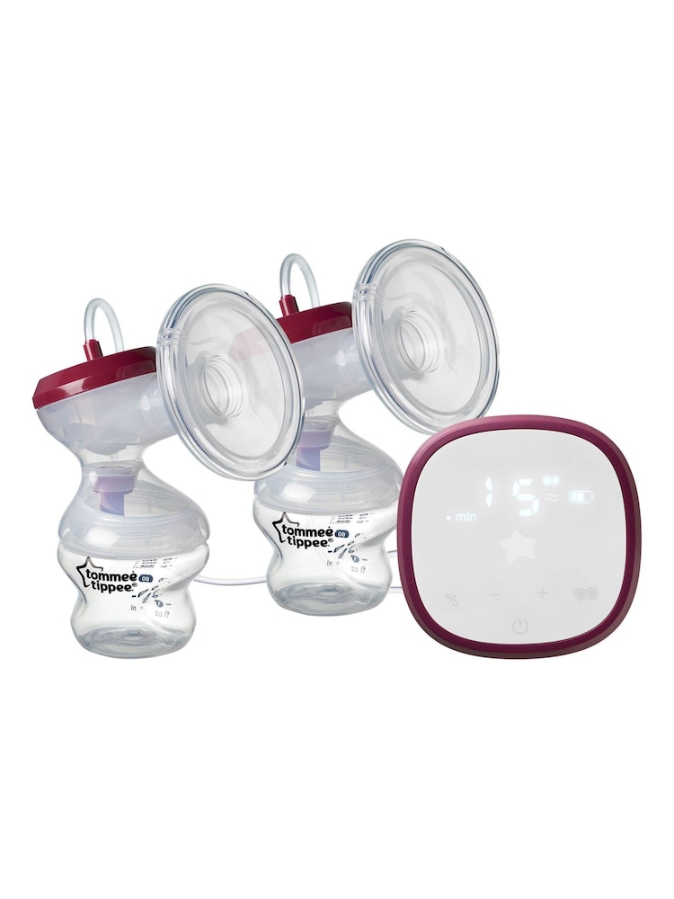 Tommee Tippee White Made For Me Double Electric Breast Pump - Image 6 of 6
