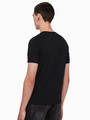 AllSaints Black Brace Short Sleeve Crew T-Shirt - Image 2 of 5