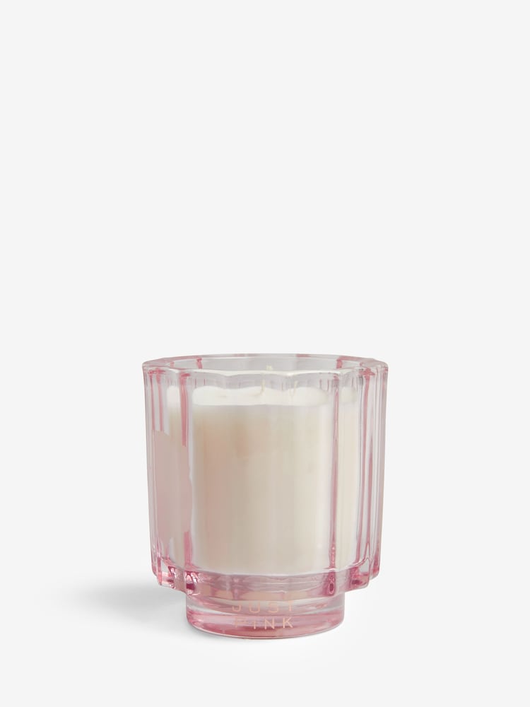 Pink Just Pink Mandarin And Jasmine Scented Candle - Image 2 of 2