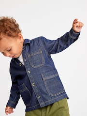 Denim Rinse Denim Shacket (3mths-9yrs) - Image 1 of 6