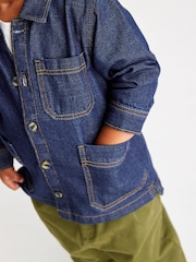 Denim Rinse Denim Shacket (3mths-9yrs) - Image 4 of 6