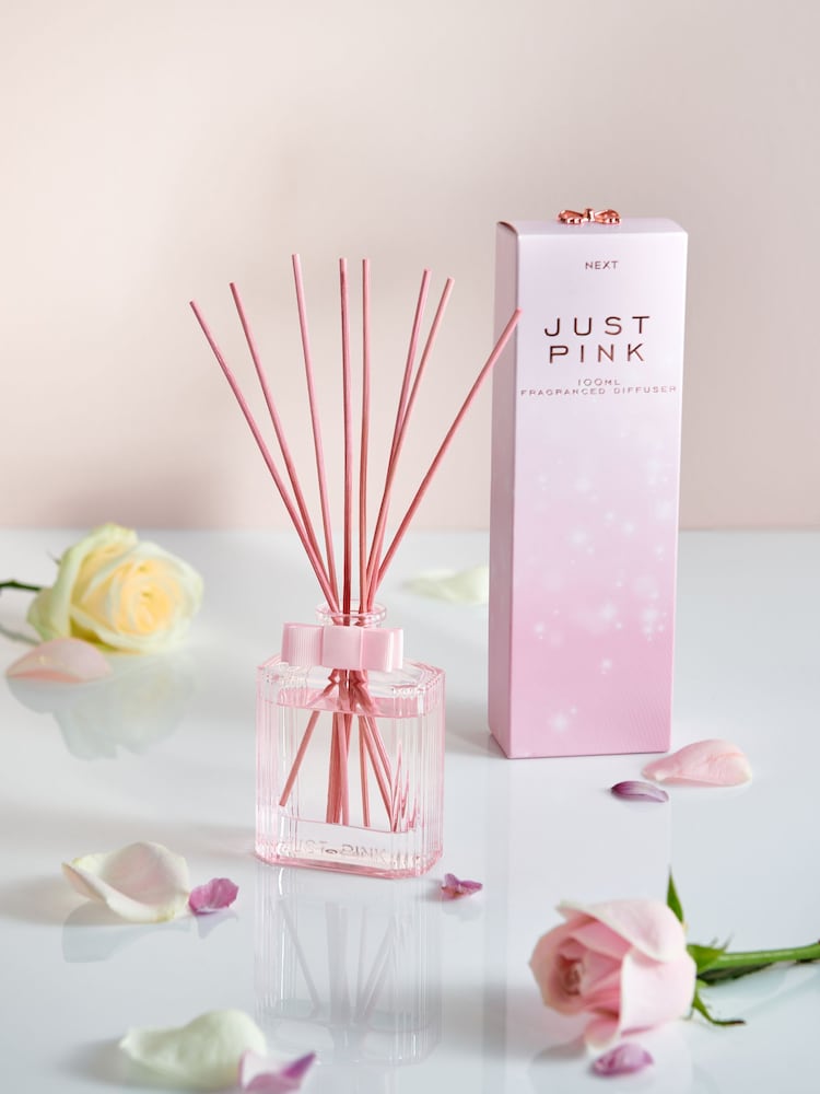 Just Pink Mandarin And Jasmine 100ml Fragranced Reed Diffuser - Image 1 of 4