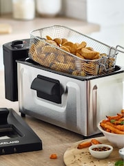 Lakeland Silver Deep Fat Fryer - Image 1 of 4