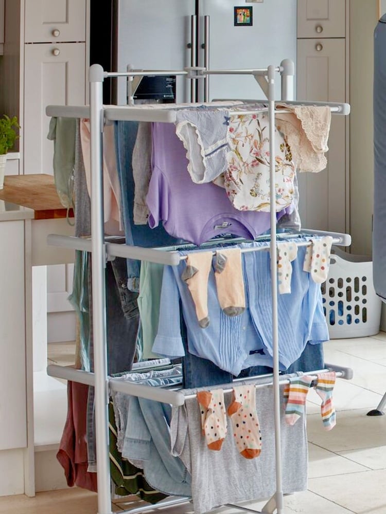 Buy Lakeland Silver Drysoon Mini Tier Heated Airer from the Next