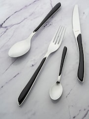 Amefa Black Eclat 24 Piece Cutlery Set - Image 2 of 4