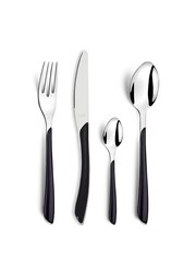 Amefa Black Eclat 24 Piece Cutlery Set - Image 3 of 4