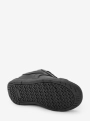 Black Coated Leather Lace-Up Shoes - Image 3 of 5