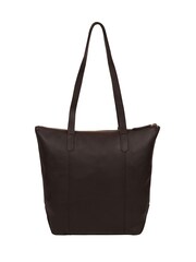 Cultured London Havering Leather Tote Bag - Image 4 of 6