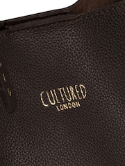 Cultured London Harrow Leather Shoulder Bag - Image 6 of 6