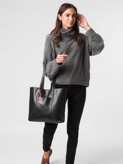 Conkca Hardy Vegetable-Tanned Leather Shopper Bag - Image 5 of 5