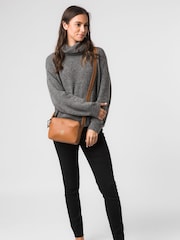Conkca Tatum Vegetable-Tanned Leather Cross-Body Bag - Image 1 of 5