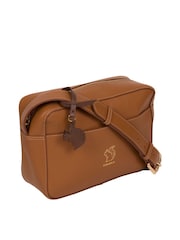 Conkca Tatum Vegetable-Tanned Leather Cross-Body Bag - Image 5 of 5