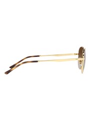 Ray-Ban Brown Hexagonal Sunglasses - Image 10 of 10
