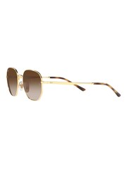 Ray-Ban Brown Hexagonal Sunglasses - Image 6 of 10